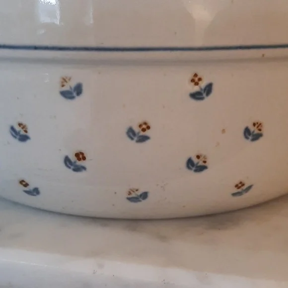 VTG Otagiri Japan Stoneware Covered Casserole Petite Rose - Picture 4 of 8